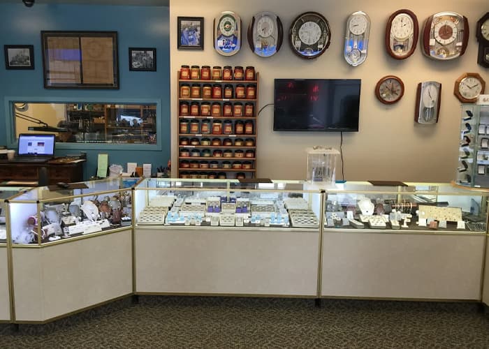 Inside Hayman Jewelry Company's downtown Tampa showroom
